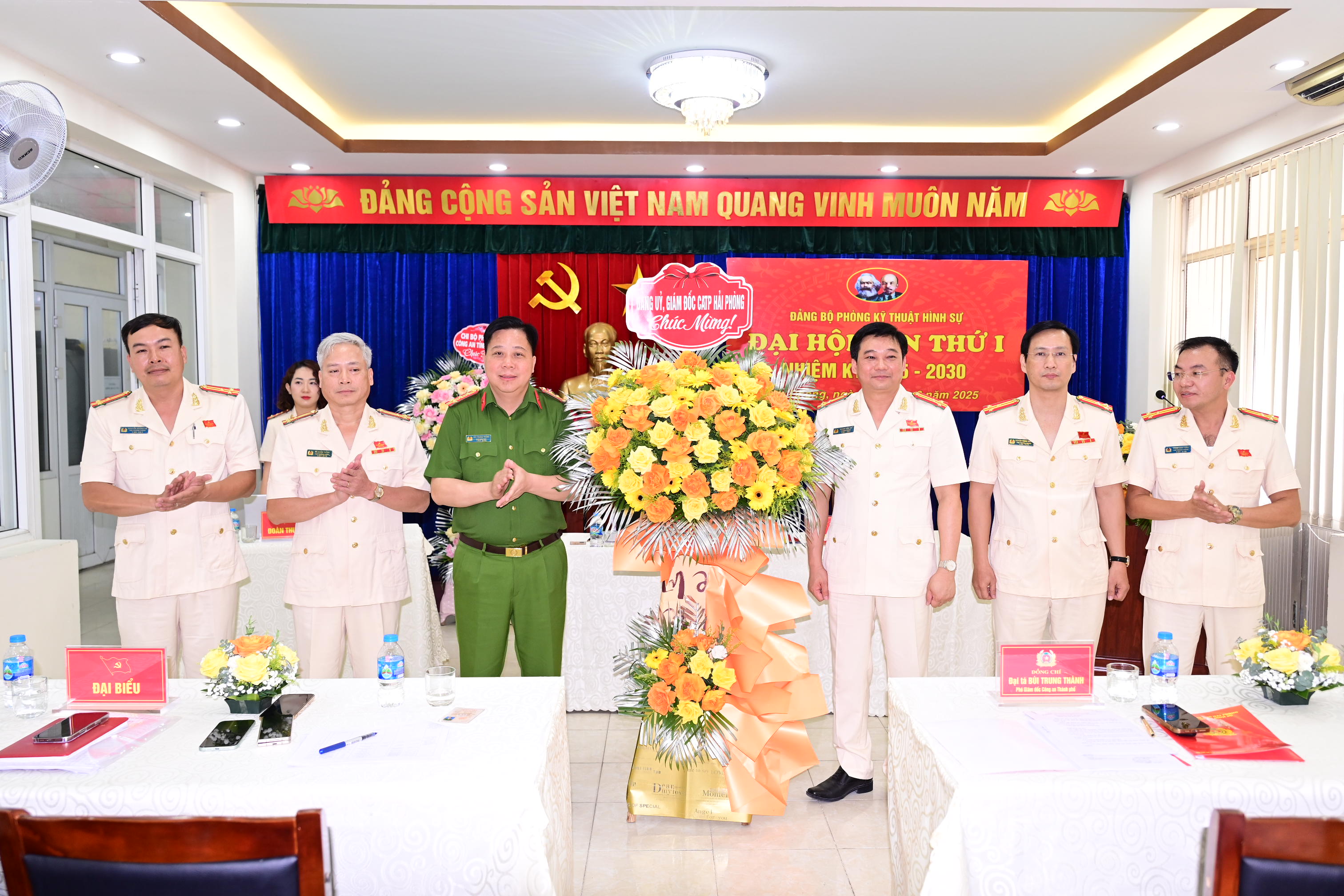 Đảng bộ Phòng Kỹ thuật hình sự CATP: Tổ chức Đại hội lần thứ 1, nhiệm kỳ 2025 – 2030